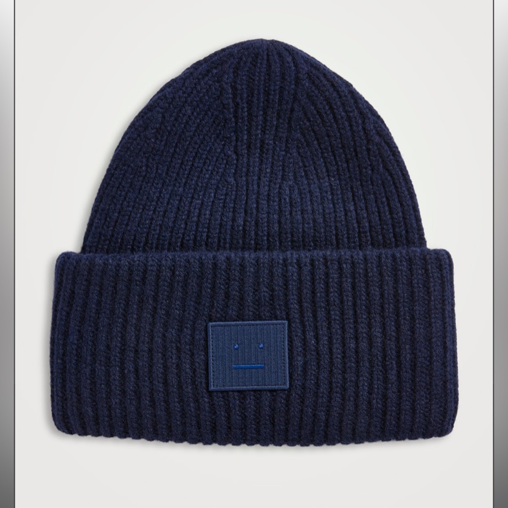 Authentic Acne Studios Wool face beanie